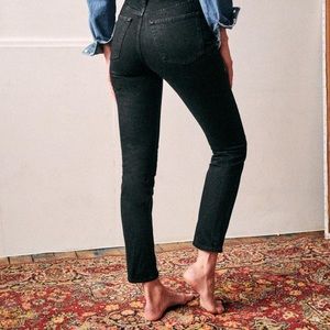 Sézane Brut sexy jeans in black, size 26